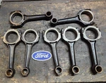 1959-62 Ford Y Block 292 "ebu" Connecting Rod Set (8) Used. Fixed Price $200.00.