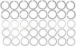 Engine Piston Ring Set Mahle 50203CP.060. Fixed Price $51.76.