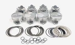 Silvolite Hypereutectic 29CC Dome Pistons+cast Rings Kit Chevy Bb 454 7.4L Std. Fixed Price $321.20.