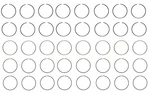 Enginetech Piston Ring Set For .060IN 1.524MM Oversize. Fixed Price $94.99.