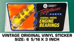 Federal-mogul Engine Bearings Vintage Original Vinyl Decal Sticker Performance. Fixed Price $7.33.