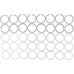 Engine Piston Ring Set Mahle 42084CP.020. Fixed Price $299.34.