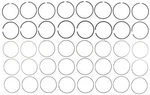 Engine Piston Ring Set Mahle 42082CP.020. Fixed Price $172.21.