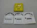 1995 Mercedes Benz Goetze Piston Ring 08-743100-00 (0020305224). Fixed Price $39.99.