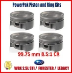 Mahle Motorsport 99.75 Mm Bore 8.5:1 Cr Piston Set Fits Subaru 2.5L Wrx Sti. Fixed Price $638.68.