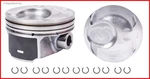 Standard Bore Coated Skirt Pistons Set 2012-2020 Ford 3.5L. Fixed Price $508.54.