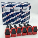 6PCS Oem Audi 3.0 3.2 Fsi A4 A5 A6 Q5 Q7 Bosch Red Top Ignition Coil Packs Us. Fixed Price $124.00.