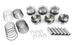 Wiseco Piston Kit 84.00MM Bore Set Of 6 Fits Bmw M52B28 2.8L 24V Turbo KE119M84. Fixed Price $1081.99.