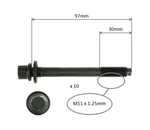 Cylinder Head Bolt Set For Mitsubishi Lancer Evo Vi Cp 1998-01 2.0L 4G63T. Fixed Price $102.34.