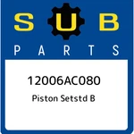 Subaru Piston Setstd 12006AC080, New Genuine Oem Part. Fixed Price $259.48.