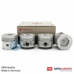 Piston Set For Isuzu Npr Hitachi Kobelco 4BD1T EX120 EX150 Excavator Us Stock. Fixed Price $236.55.