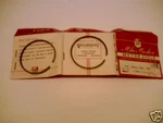 Wellworthy Mile Master Piston Rings 1938-1956 Villiers 197CC. Fixed Price $12.00.