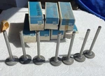(7) Gm 401762 1966-1976 Oldsmobile 400 425 455 Engines Exhaust Valves. Fixed Price $110.00.