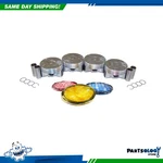 Dnj PRK246 Piston And Ring Kit For 06-11 Honda Civic 1.8L L4 Sohc 16V R18A1. Fixed Price $152.94.