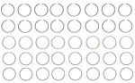 Enginetech Piston Ring Set For 1 Standard Size Direct Fit. Fixed Price $77.99.