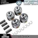 Pistons & Rings Set Std For Audi Vw Amarok Jetta Transporter 2.0 Tdi 03L107065M. Fixed Price $187.05.