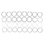 Ford Excursion 2000-2003 Mahle 41768.010 Premium Piston Ring Set. Fixed Price $221.16.