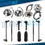 Front Rear Wheel Bearing Hubs Tie Rods For 2008-2010 Town Country Grand Caravan. Fixed Price $253.56.