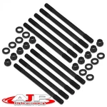 10PC Steel Head Studs Bolts Jdm For 2002-2011 Civic Si 2.0L K20A3 K20Z3 Vtec. Fixed Price $51.00.