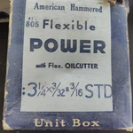 American Hammered 805 Std Piston Ring Set For 1938-48 Oldsmobile Cylinder. Fixed Price $100.00.
