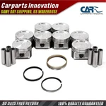8PCS Standard Pistons Rings Kit For Chevrolet Gmc 1999-2003 5.3L LS1 LM7 New. Fixed Price $196.99.