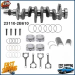 1.6L G4FD Crankshaft Rods Piston Ring Kit For G4FC Hyundai Accent Kia Soul 12-16. Fixed Price $193.38.