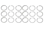Set Of 6 Piston Ring - Standard (84.00MM) 1.5 4MM Goetze For Porsche. Fixed Price $167.41.