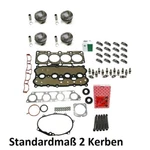 Cylinder Head Gasket Set Kit + Piston For Audi A4 2.0 Fsi 16V 150 Hp Awa Axw Bmb 06D1. Fixed Price $849.05.