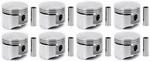 Set Of 8 Silvolite Std Flat Top Pistons 1966-1971 Dodge Plymouth Chrysler 440. Fixed Price $322.99.