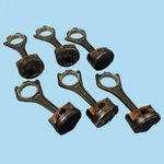 Engine Piston & Connecting Rod Set Oem 14-19 Land Rover LR4 Range 3.0. Fixed Price $589.95.
