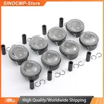 8X Pistons & Rings Set For Porsche Panamera Cayenne Turbo 955 957 970 9PA 92A. Fixed Price $169.90.