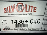 Silv-o-lite Hypereutectic Pistons V8 350 Chevrolet Chevy Gm Set Flat Head New. Fixed Price $250.00.