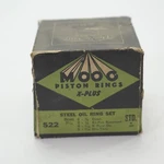 Moog Piston Ring Set X-plus #522 Std Oyl-trol 37/16 3/16 Nos Ultra Rare Nash?. Fixed Price $55.99.