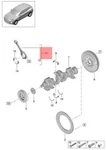 Genuine Porsche Cayenne Macan 95B Set: Connecting Rods 95819840110. Fixed Price $1856.20.