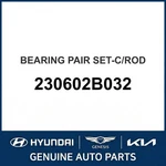 2011-2022 Hyundai Accent Bearing Pair Set-c/rod Oem New 230602B032. Fixed Price $93.35.