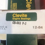 Clevite Rod Bearing CB-663P-2; Replacement .002 In. Nos Lot Of 7 Pairs. Fixed Price $85.00.