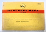 Mercedes-benz Type 110 Car Engine Illustrated Parts List 1972#10205 Edition. Fixed Price $136.30.