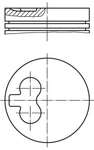 Mahle 029 55 Piston For Audi, Volvo, Vw. Fixed Price $105.79.