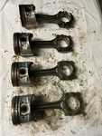 1990-1993 Eagle Talon Pistons Rods 6-BOLT 4G63T Set 4PC U3. Fixed Price $112.49.