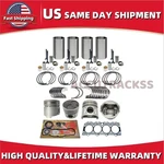 For Isuzu 4BD2T Overhaul Rebuild Kit Engine Npr Elf Nqr Truck Piston Gasket. Fixed Price $493.05.