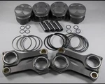 85MM Nippon Pistons Rings Set Of 4 W/ Scat Rods. B16B, B20, B20VTEC. Balanced. Fixed Price $579.99.