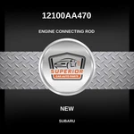 Genuine 2011-2018 Subaru Impreza Engine Connecting Rod 12100AA470. Fixed Price $79.99.