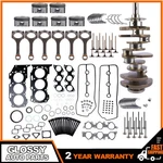 1GR-FE Engine Rebuild Kit Crankshaft Pistons Rods For Toyota 4RUNNER Tacoma 4.0L. Fixed Price $518.00.