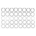 Ford F-150 1975-1976 Mahle 50134CP.040 Piston Ring Set W/o Coating. Fixed Price $64.38.