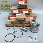 6X Cummins Piston Ring Set 4089259 For Dodge Ram 5.9L 24V Std Isb B5.9 B3.9 Qsb. Fixed Price $555.00.