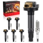 UF646 Ignition Coil Pack & 96621 Iridium Spark Plugs Ford Expedition Inte.... Fixed Price $115.10.