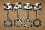 Honda 90 Hp 4 Stroke Piston And Connecting Rod Pn 13101-ZW1-000 1997-2006. Fixed Price $110.00.