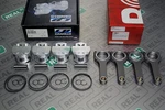 Cp Pistons BC625+ Rods Rsx K20A2 K20Z1 9.5:1 86.5MM SC70456/BC6044. Fixed Price $1502.84.