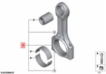 Genuine Bmw Z3 E30 E34 E36 E46 316I 1.9 318CI Set Connecting Rod 11241437617. Fixed Price $464.76.