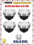 Wiseco 84.50 Mm Bore 9.3:1 Cr Engine Piston Set For Honda B18 Ls Vtec. Fixed Price $683.99.